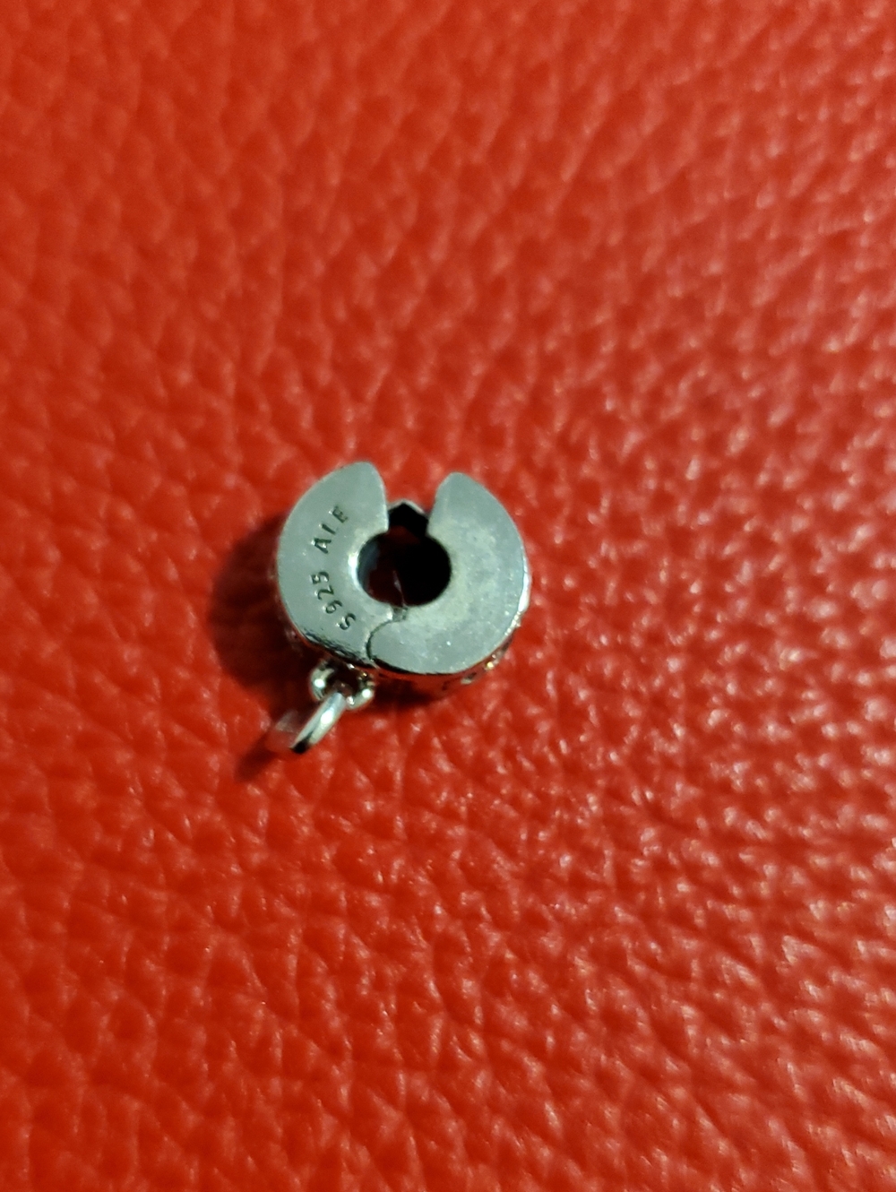 Pandora 925 Sterling Silver Stopper Bead Charm Spacer